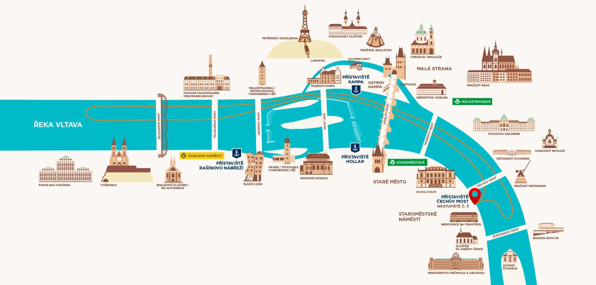 Cruise map