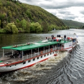 First ever cruises to Slapy on the Vltava steamboat